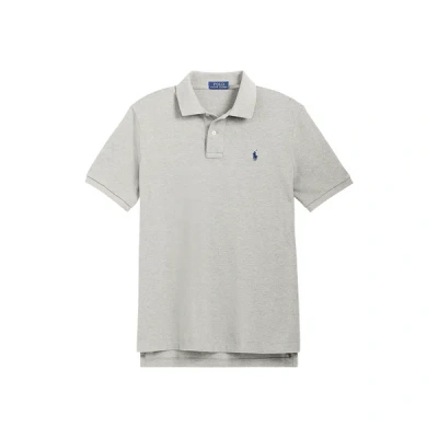 Polo Ralph Lauren Cotton Polo Shirt In Grey