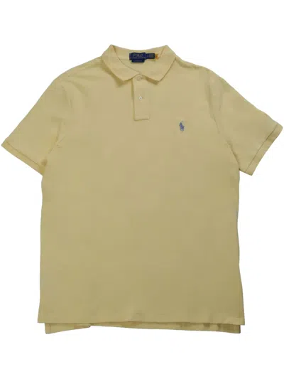 Polo Ralph Lauren Cotton Polo Shirt In Neutrals