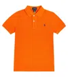 Polo Ralph Lauren Cotton Polo Shirt In Orange