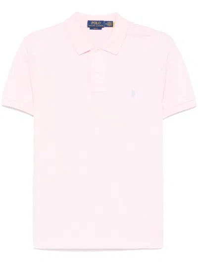 Polo Ralph Lauren Cotton Polo Shirt In Pink