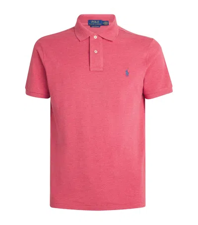 Polo Ralph Lauren Cotton Polo Shirt In Pink