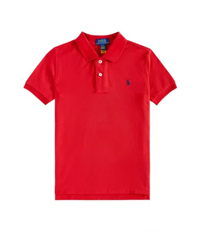 Polo Ralph Lauren Kids' Cotton Polo Shirt In Red