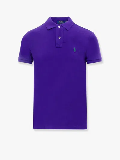 POLO RALPH LAUREN COTTON POLO SHIRT WITH EMBROIDERED LOGO