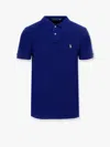 Polo Ralph Lauren Cotton Polo Shirt With Embroidered Logo In Fall Royal