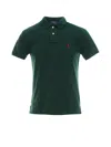 Polo Ralph Lauren Cotton Piquet Polo Shirt In Green