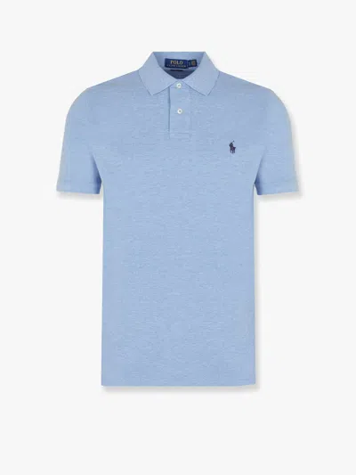 Polo Ralph Lauren Cotton Polo Shirt With Embroidered Logo On The Front In Multi