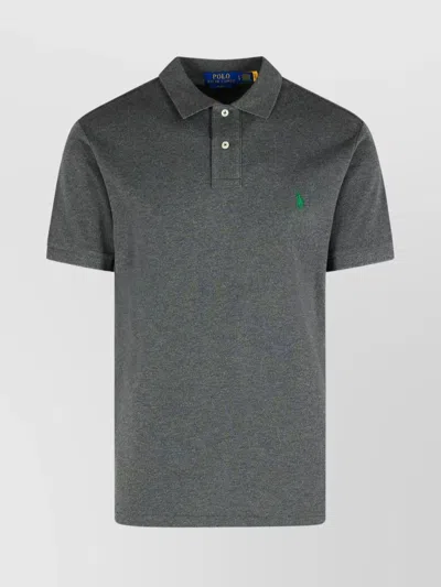 Polo Ralph Lauren Cotton Polo Shirt With Short Sleeves And Collar
