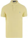 Polo Ralph Lauren Cotton Polo Shirt In Yellow