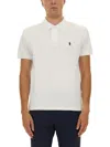 Polo Ralph Lauren White Cotton Polo Shirt With Logo In White