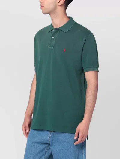 Polo Ralph Lauren Washed Forest Green Cotton Polo