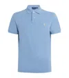 Polo Ralph Lauren Cotton Polo Shirt With Logo In Blue