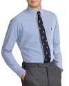 Polo Ralph Lauren Cotton Poplin Classic Fit Button Down Shirt In Blue/white Hairline Stripe