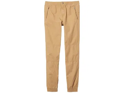 Polo Ralph Lauren Cotton Poplin Jogger Pants (big Kids) Boy's Casual Pants Camel : Xl (20 Big Kid) In Brown