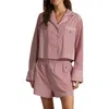 Polo Ralph Lauren Cotton Poplin Pajamas In Red