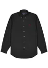 Polo Ralph Lauren Shirt With Pony In Black
