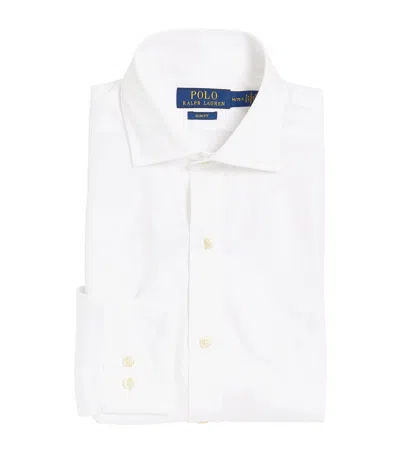 Polo Ralph Lauren Cotton Poplin Shirt In White