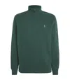 Polo Ralph Lauren Cotton Quarter-zip Sweater In Green