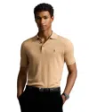 Polo Ralph Lauren Classic Fit Soft Touch Cotton Polo Shirt In Brown