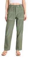 Polo Ralph Lauren Womens New Olive Ricky Straight-leg High-rise Denim Trousers In Olive