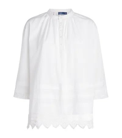 Polo Ralph Lauren Ralph Lauren Cotton Round-neck Shirt White