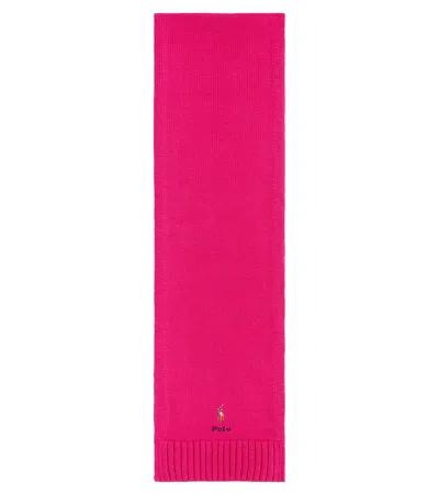 Polo Ralph Lauren Kids' Cotton Scarf In Pink