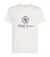 Polo Ralph Lauren Cotton Script Logo T-shirt In White
