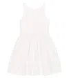 Polo Ralph Lauren Cotton Seersucker Dress In 905f White/white