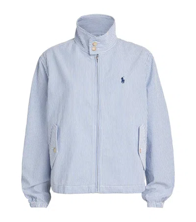 Polo Ralph Lauren Cotton Seersucker Stripe Jacket