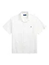 Polo Ralph Lauren Mm Ribbed Collar Straight Hem Polo