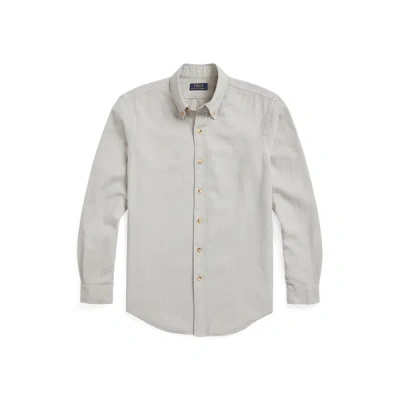 Polo Ralph Lauren Cotton Shirt In Grey