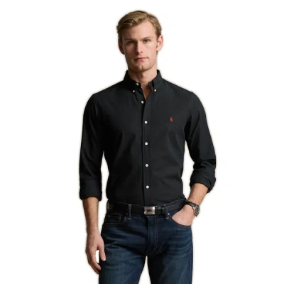 Polo Ralph Lauren Shirt With Pony In Black