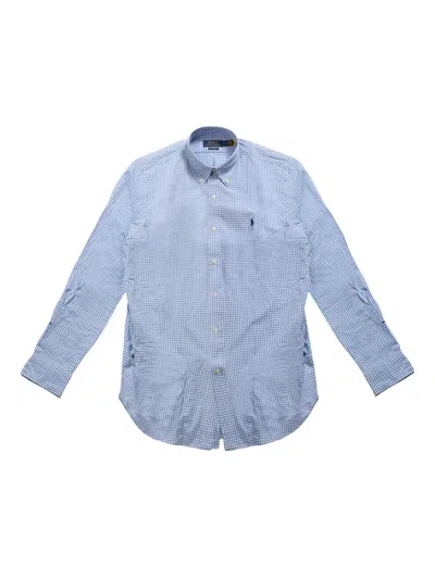 Polo Ralph Lauren Cotton Shirt In Blue