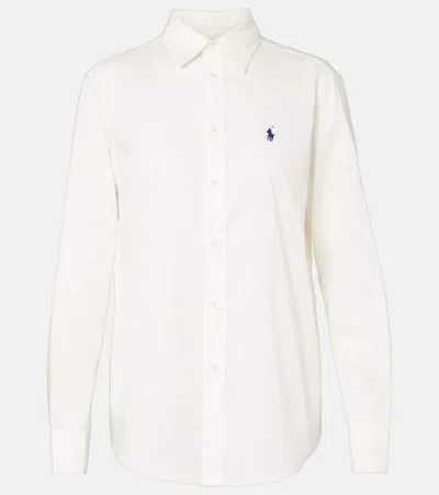 Polo Ralph Lauren Cotton Shirt In White