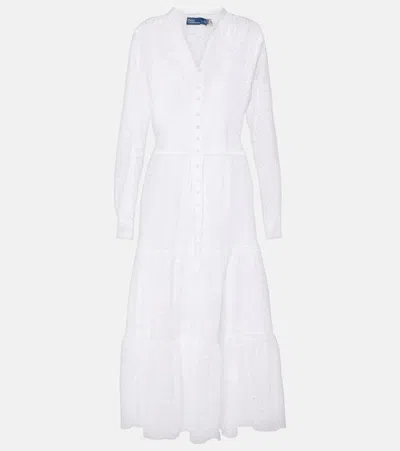 Polo Ralph Lauren Cotton Shirt Dress In White