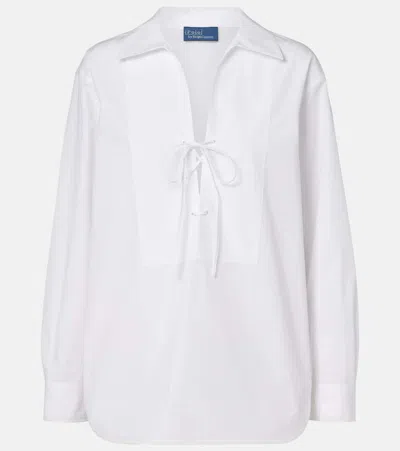 Polo Ralph Lauren Cotton Shirt In White