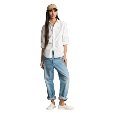 Polo Ralph Lauren Cotton Shirt In White