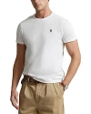 Polo Ralph Lauren Cotton Embroidered Logo Tee In White