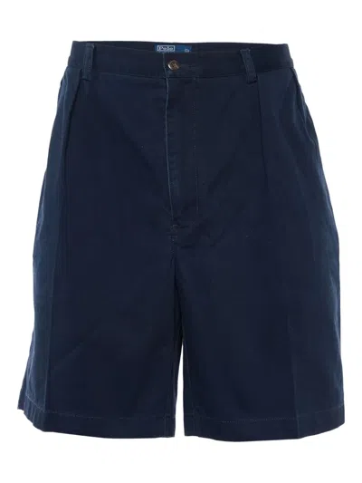 Pre-owned Polo Ralph Lauren Cotton Shorts In Blue