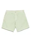 Polo Ralph Lauren Mens Drawstring Regular-fit Cotton-poplin Shorts Greenstone In Green