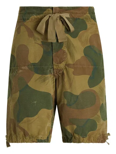 Polo Ralph Lauren Cotton Shorts In Green