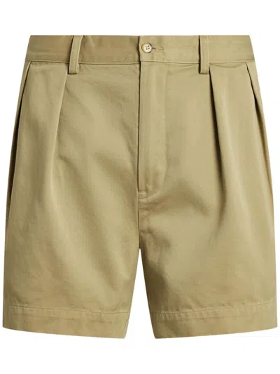 Polo Ralph Lauren Cotton Shorts In Neutrals