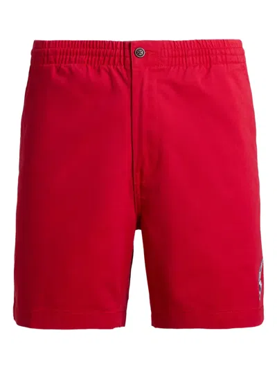 Polo Ralph Lauren Cotton Shorts In Red