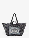 Polo Ralph Lauren Cotton Shoulder Bag With Floral Print