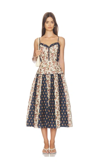 Polo Ralph Lauren Cotton Silk V-neck Sleeveless A Line Dresses In Black