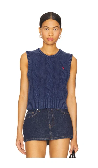 Polo Ralph Lauren Cotton Sleveless Crew Vest