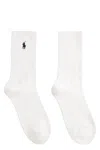 Polo Ralph Lauren Cotton Socks With Logo In White