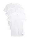 Polo Ralph Lauren 5-pack Relaxed Fit Crewneck Undershirts In White