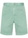 Polo Ralph Lauren Stretch Cotton Bermuda Shorts In Green