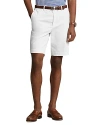 Polo Ralph Lauren 9.5-inch Stretch Cotton Classic Fit Chino Shorts In White
