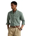 Polo Ralph Lauren Cotton Stretch Poplin Gingham Check Classic Fit Button Down Shirt In Multi